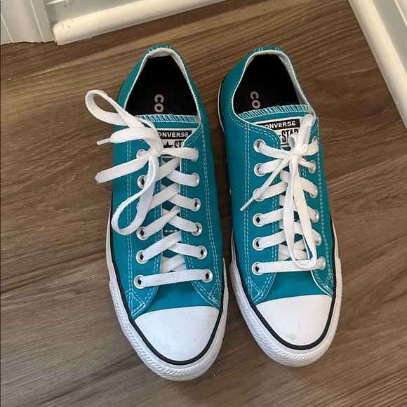 Teal Converse - Picture 2 of 4
